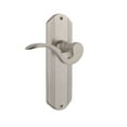thumbnail image 1 of Nostalgic Warehouse Decman_Prv_238_Nk Manor Privacy Door Lever Set - Nickel, 1 of 1