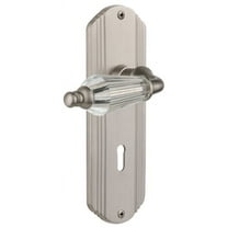 Nostalgic Warehouse Decprl_Sd_Kh Vintage Restoration Parlor Crystal Handle Single Dummy