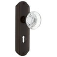 thumbnail image 1 of Nostalgic Warehouse Decrcc_Mrt_214_Kh Round Clear Crystal Vintage Skeleton Key Retrofit, 1 of 2