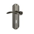 thumbnail image 1 of Nostalgic Warehouse Decswn_Prv_234_Kh Swan Privacy Door Lever Set - Grey, 1 of 1