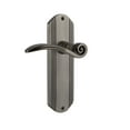 thumbnail image 1 of Nostalgic Warehouse Decswn_Prv_234_Nk Swan Privacy Door Lever Set - Grey, 1 of 1