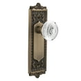thumbnail image 1 of Nostalgic Warehouse Eadced_Sd_Nk Vintage Crystal Egg And Dart Single Dummy Door Knob -, 1 of 2