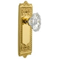 thumbnail image 1 of Nostalgic Warehouse Eadcha_Prv_238_Nk Vintage Chateau Fluted Crystal Privacy Door Knob Set, 1 of 1