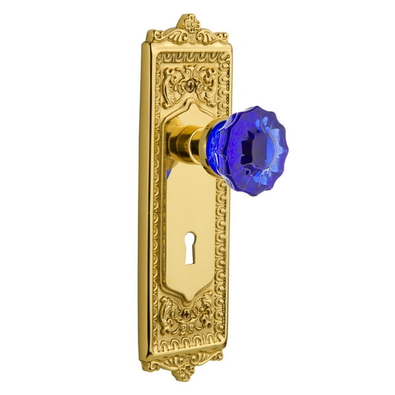 Nostalgic Warehouse Eadcrc_Prv_234_Kh Egg And Dart Solid Brass Rose Privacy Door Knob Set