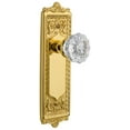 thumbnail image 1 of Nostalgic Warehouse Eadcry_Dp_Nk Victorian Crystal Dummy Door Knob Set - Brass, 1 of 4