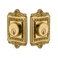 thumbnail image 1 of Nostalgic Warehouse Eadead_2Cyl_234_Na Egg And Dart Solid Brass Double Cylinder Deadbolt -, 1 of 1