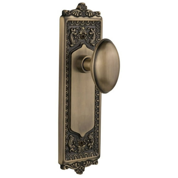 Nostalgic Warehouse Eadhom_Sd_Nk Vintage Victorian Homestead Solid Brass Single Dummy Door