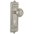 thumbnail image 1 of Nostalgic Warehouse Eadmea_Dp_Kh Meadows Vintage Victorian Solid Brass Dummy Door Knob Set, 1 of 1