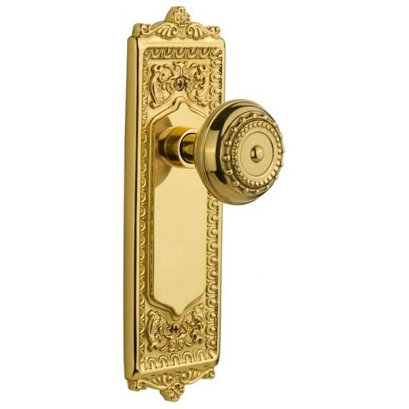 Nostalgic Warehouse Eadmea_Psg_238_Nk Meadows Vintage Victorian Solid Brass Passage Door