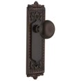 thumbnail image 1 of Nostalgic Warehouse Eadnyk_Dp_Nk New York Solid Brass Dummy Door Knob Set - Bronze, 1 of 1