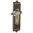 thumbnail image 1 of Nostalgic Warehouse Eadprl_Sd_Kh Vintage Parlor Crystal Lever Single Dummy Lever - Brass, 1 of 1