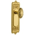 thumbnail image 1 of Nostalgic Warehouse Eadvic_Prv_238_Nk Victorian Solid Brass Privacy Door Knob Set - Brass, 1 of 1