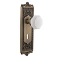 thumbnail image 1 of Nostalgic Warehouse Eadwaw_Sd_Na_Kh Egg & Dart Solid Brass Rose Single Dummy Door Door, 1 of 1