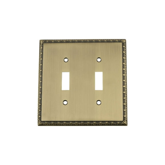 Nostalgic Warehouse Egg & Dart Light Switch Plate
