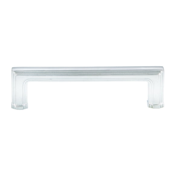 Nostalgic Warehouse Hplcar_4 Carre 4" Center To Center Handle Cabinet Pull - Chrome