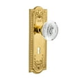 thumbnail image 1 of Nostalgic Warehouse Meaced_Sd_Kh Vintage Crystal Egg And Dart Single Dummy Door Knob -, 1 of 2