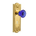 thumbnail image 1 of Nostalgic Warehouse Meacrc_Dd_Kh Meadows Solid Brass Rose Dummy Door Knob Set - Brass, 1 of 6