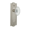 thumbnail image 1 of Nostalgic Warehouse Meacvi_Sd_Nk Vintage Crystal Victorian Single Dummy Door Knob - Nickel, 1 of 2