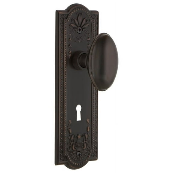 Nostalgic Warehouse Meahom_Psg_238_Kh Vintage Farmhouse Egg Shaped Homestead Solid Brass