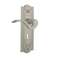 thumbnail image 1 of Nostalgic Warehouse Meaman_Psg_238_Kh Manor Passage Door Lever Set - Nickel, 1 of 1
