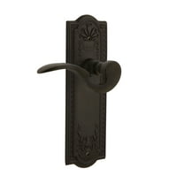 Nostalgic Warehouse Meaman_Sd_Nk_Lh Manor Left Handed Non-Turning One-Sided Door Lever -