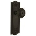 thumbnail image 1 of Nostalgic Warehouse Meamea_Prv_238_Nk Meadows Solid Brass Privacy Door Knob Set - Bronze, 1 of 5