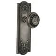 thumbnail image 1 of Nostalgic Warehouse Meamea_Prv_238_Nk Meadows Solid Brass Privacy Door Knob Set - Grey, 1 of 5