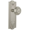 thumbnail image 1 of Nostalgic Warehouse Meamea_Sd_Nk Meadows Solid Brass Single Dummy Door Knob - Nickel, 1 of 5