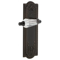 Nostalgic Warehouse Meaprl_Sd_Nk Vintage Parlor Crystal Lever Single Dummy Lever - Bronze