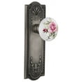 thumbnail image 1 of Nostalgic Warehouse Mearos_Psg_238_Nk Vintage Cottage Porcelain Painted Rose Passage Door, 1 of 1