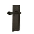 thumbnail image 1 of Nostalgic Warehouse Misflr_Prv_234_Nk Fleur Privacy Door Lever Set - Bronze, 1 of 1