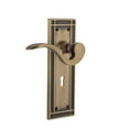 thumbnail image 1 of Nostalgic Warehouse Misman_Prv_234_Kh Manor Privacy Door Lever Set - Brass, 1 of 1