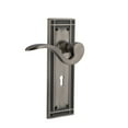thumbnail image 1 of Nostalgic Warehouse Misman_Psg_238_Kh Manor Passage Door Lever Set - Grey, 1 of 1