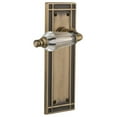 thumbnail image 1 of Nostalgic Warehouse Misprl_Psg_238_Nk Parlor Solid Brass Passage Lever Set - Brass, 1 of 1