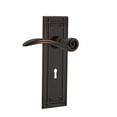 thumbnail image 1 of Nostalgic Warehouse Misswn_Psg_234_Kh Swan Passage Door Lever Set - Bronze, 1 of 1
