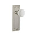 thumbnail image 1 of Nostalgic Warehouse Miswaw_Psg_234_Nk Mission Solid Brass Rose Passage Door Knob Set -, 1 of 3