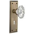 thumbnail image 1 of Nostalgic Warehouse Nykcha_Dp_Kh Chateau Solid Brass Dummy Door Knob Set - Brass, 1 of 1