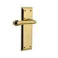 thumbnail image 1 of Nostalgic Warehouse Nykflr_Prv_238_Nk Fleur Privacy Door Lever Set - Brass, 1 of 1