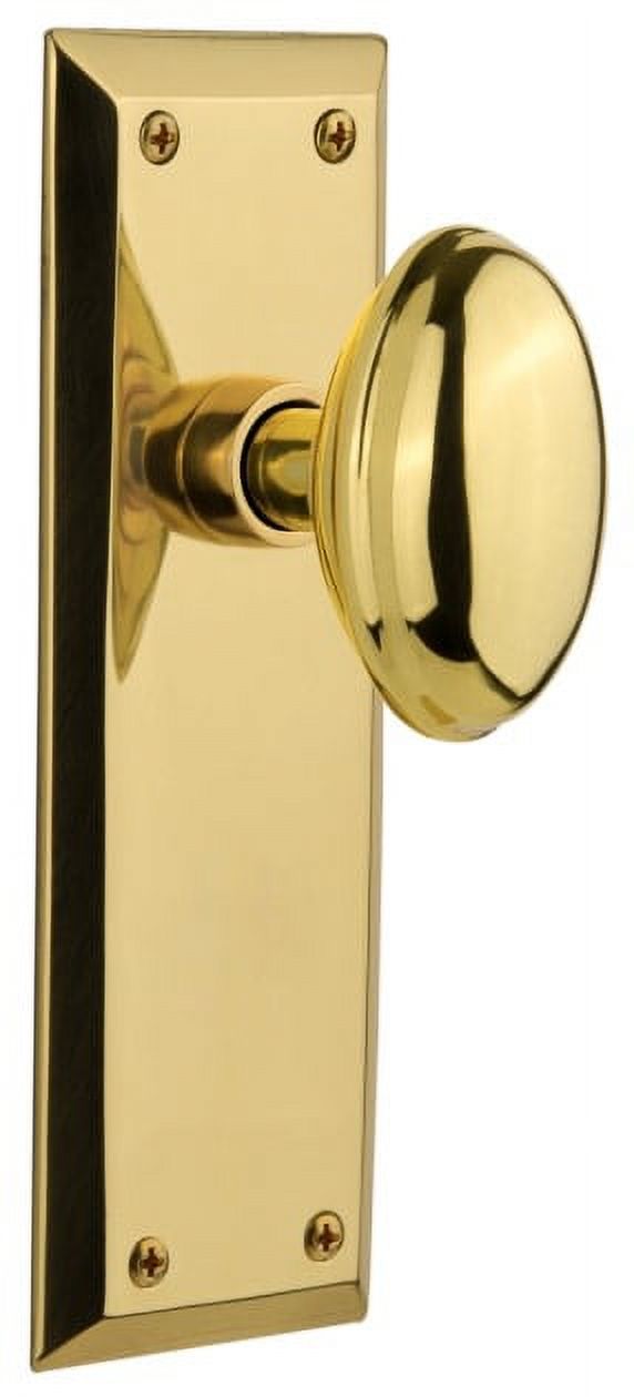 Larson Certified Storm Door Revere Mortise Handle Set Brass