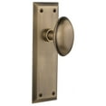 thumbnail image 1 of Nostalgic Warehouse Nykhom_Sd_Nk Homestead Solid Brass Single Dummy Door Knob - Brass, 1 of 4