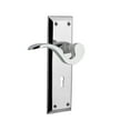 thumbnail image 1 of Nostalgic Warehouse Nykman_Sd_Kh_Lh Manor Non-Turning One-Sided Door Lever - Chrome, 1 of 1