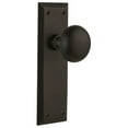 thumbnail image 1 of Nostalgic Warehouse Nyknyk_Psg_238_Nk New York Solid Brass Passage Door Knob Set - Bronze, 1 of 7