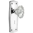 thumbnail image 1 of Nostalgic Warehouse Pracha_Psg_238_Kh Vintage Fluted Chateau Crystal Passage Door Knob Set, 1 of 1