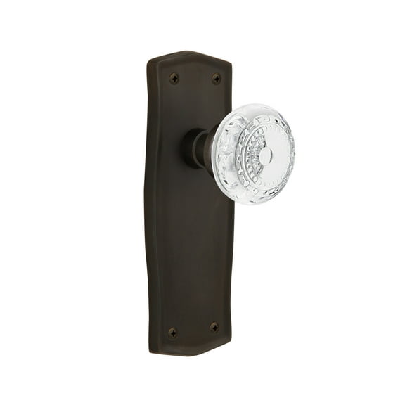 Nostalgic Warehouse Pracme_Psg_234_Nk Vintage Crystal Meadows Passage Door Knob Set -