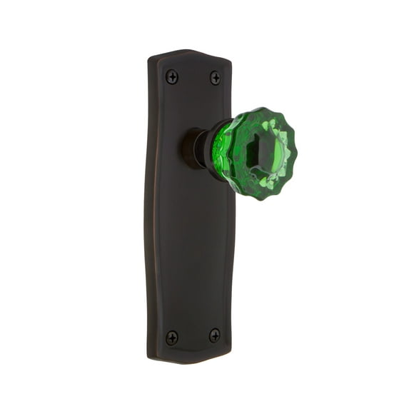 Nostalgic Warehouse Pracre_Psg_234_Nk Prairie Solid Brass Rose Passage Door Knob Set -