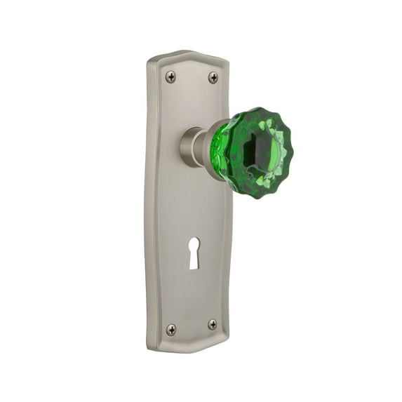 Nostalgic Warehouse Pracre_Sd_Kh Prairie Solid Brass Rose Single Dummy Door Knob - Nickel