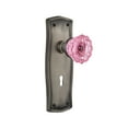 thumbnail image 1 of Nostalgic Warehouse Pracrp_Psg_234_Kh Prairie Solid Brass Rose Passage Door Knob Set -, 1 of 1