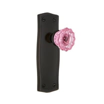 Nostalgic Warehouse Pracrp_Sd_Nk Prairie Solid Brass Rose Single Dummy Door Knob - Bronze