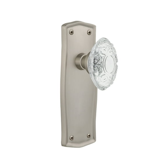 Nostalgic Warehouse Pracvi_Prv_238_Nk Vintage Crystal Victorian Privacy Door Knob Set -