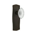 thumbnail image 1 of Nostalgic Warehouse Pracvi_Sd_Nk Vintage Crystal Victorian Single Dummy Door Knob - Bronze, 1 of 2